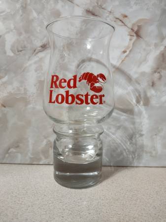 RED LOBSTER HURRICANE GLASSES 1