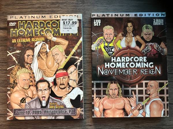 HARDCORE HOMECOMING DVDs 1
