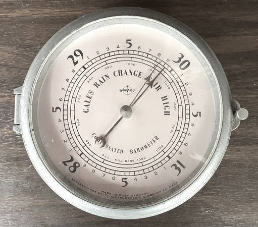Vintage Swift Compensated Barometer 1