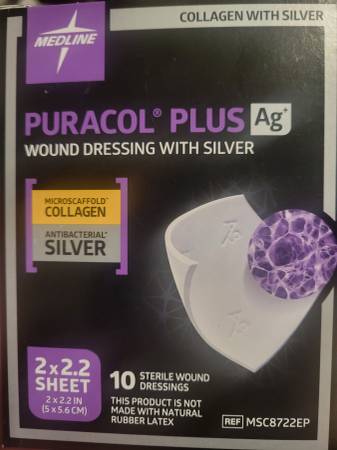 Wound Dressing with Silver 1