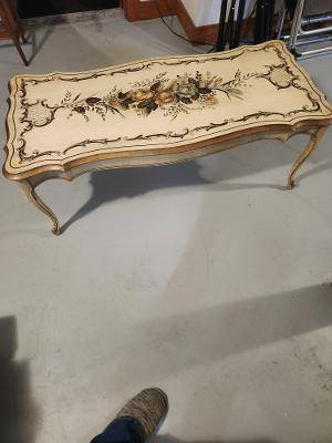 Signed coffee table 1