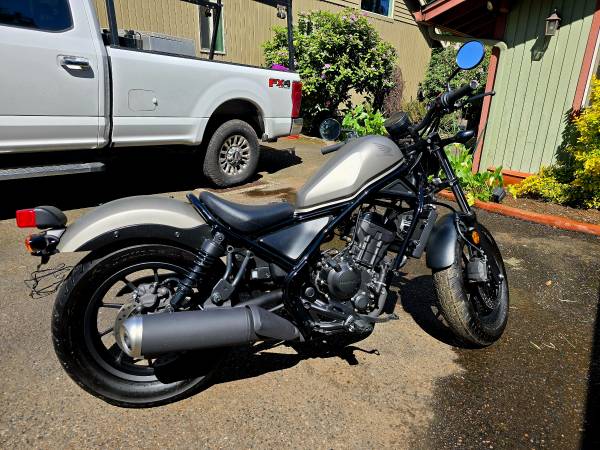 2018 Honda Rebel 300 CMX 26 Miles