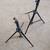 (2) Light Stands 16mm stud mount with threaded top - Great condition 1 thumbnail