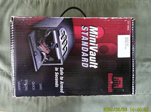 MiniVault Standard (V19205) 1