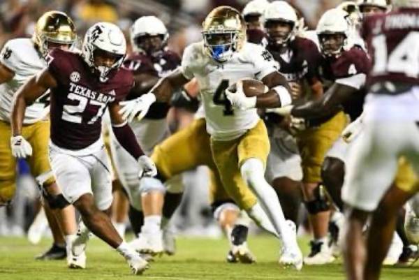 Texas A&M Aggies at Notre Dame Fighting Irish 1