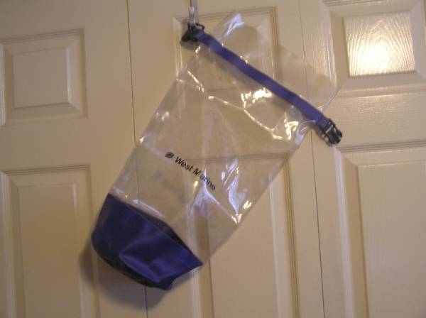 Dry Bag by West Marine Clear Vinyl 2 Gallon Capacity 1
