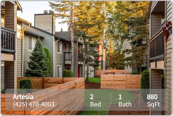 $2,261 / 2br - 880ft2 - Lovely community! Simply breath-taking! Come in and see for yourself! (Everett - Arena Sports Mill Creek)63884778783617121