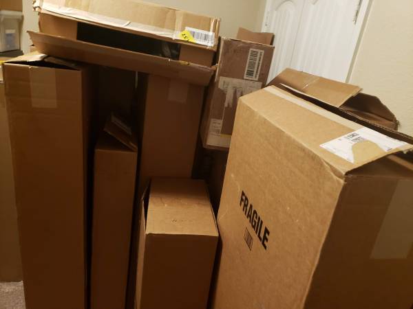 Guitar Shipping Boxes, One for $20. or Two for $30. w/Padding! 1