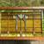 Beautiful Vintage Original Leaded Stained Glass Panel Window Brass Cor 1 thumbnail