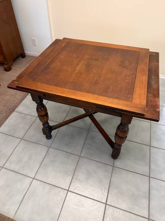 Antique Draw Leaf Table 1