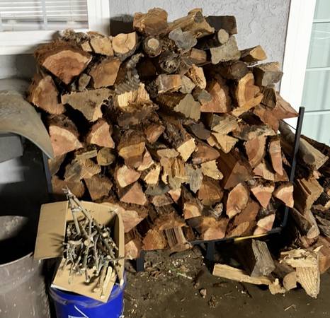 Firewood Ready too Burn!!! Oak/Walnut Split Firewood!!! 1