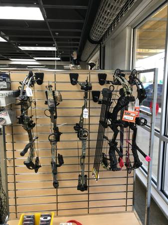 Compound bow clearance 1