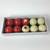 2 1/8” STANDARD BUMPER POOL BALL SET INCLUDES  4 SOLID RED BALLS  4 SO 2 thumbnail