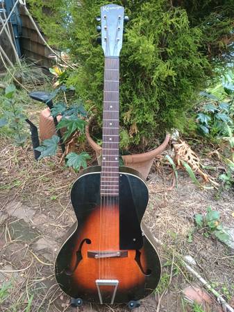 Kalamazoo Archtop Guitar, probably KG-21, 1930s 1