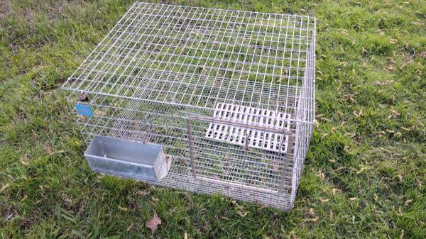 Metal over grass cage for rabbit, rats 1