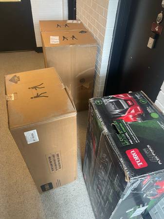 Toro plegable de 60 voltios, 21 pulgadas, cortacésped eléctrico con batería recargable sin cable con rayas ( - 300 dólares (Merrifield)63471145152387124