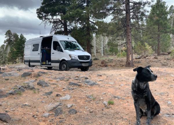 ISO - Camper Van / RV parking spot to rent and live 1