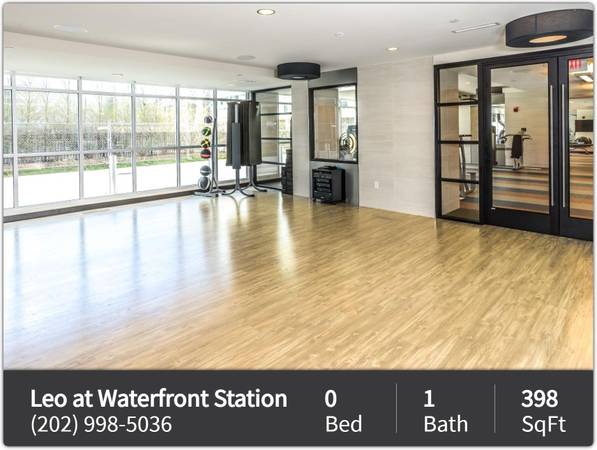 $1,820 / 398ft2 - Gorgeous light filled 398 Sq Ft, Apartment with beautiful view! (Washington)64039862578946121