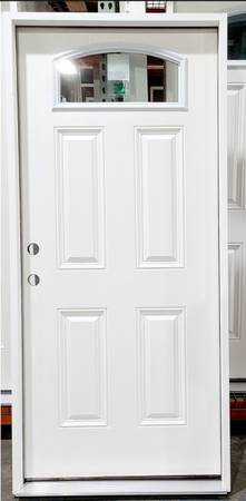 New 36" Camber Lite RH Inswing Fiberglass Exterior Entry Door 1