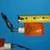 (2) K & S Amber Turn Signal Marker Lights White Stalk and Housing 2 thumbnail