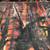 *ABSTRAC SKYSCRAPER MCM OIL PAINTING c.1960’s* 7 thumbnail