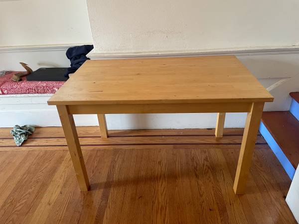Wooden IKEA Table - FREE 1