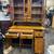 Antique farmhouse cabinet with butcher block 14 thumbnail