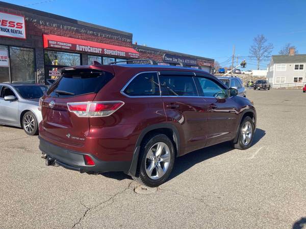 2015 Toyota Highlander Limited AWD – ROJO – ¡Financiamiento Fácil! - $500 (Lowell, Ma (Pago Inicial))63615830072067124