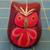 M.Palacios Mexico Folk Art Pottery Owl, Signed, hand painted, 2" 1 thumbnail