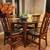 QUALITY SOLID WOOD DINING SET WITH 4 DINING CHAIRS 2 thumbnail