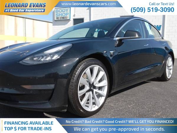 2019 Tesla Model 3 Long Range AWD MOTOR DOBLE $411/mes - $25.990 (Leonard Evans Used Car Superstore)63442575377923122