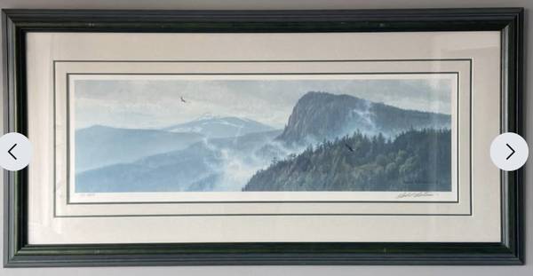 Robert Bateman Thinking Like A Mountain C.E. Edition - Signed 1