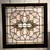 Antique Stain Glass Framed Windows 4 SALE 1 of a Kind 28 avail 13 thumbnail