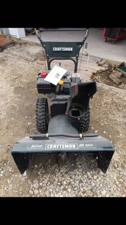 Craftsman 29" Snowblower 1