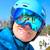 Men’s Smith Ski Helmet & matching Smith Ski Goggles (light blue) 2 thumbnail