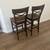 Ethan Allen Blake wood Counter stools set of 2 7 thumbnail