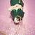 🎁i💗*OMG RARE Vtg PIXIE Elf GOLD Trim Bell Ornament ⭐VHTF 5 thumbnail