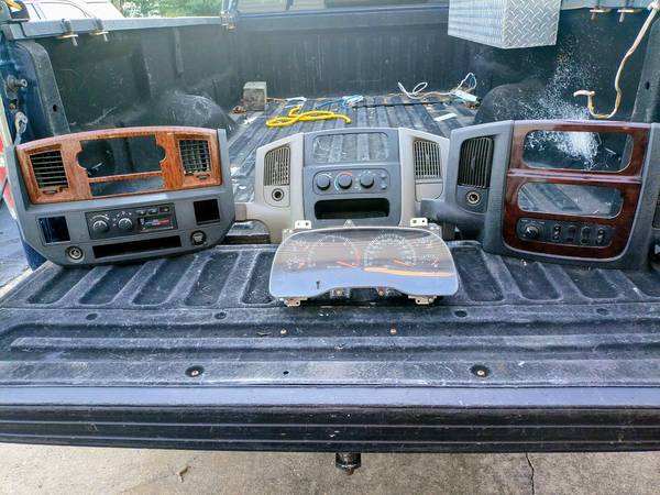 Dodge Ram radio bezel 1