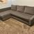 Sleeper sectional couch with storage 1 thumbnail