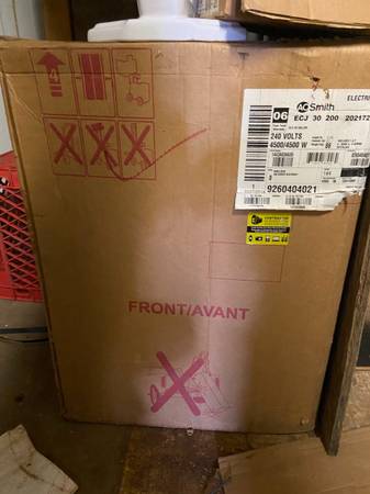 AO smith hot water heater 1