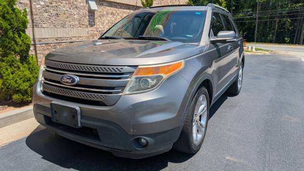 2014 FORD EXPLORER LIMITED 3RD ROW BACKUP CAM  LEATHER 139K RUNS EXCELLENT - $7,100 (Cumming)63620344410113122