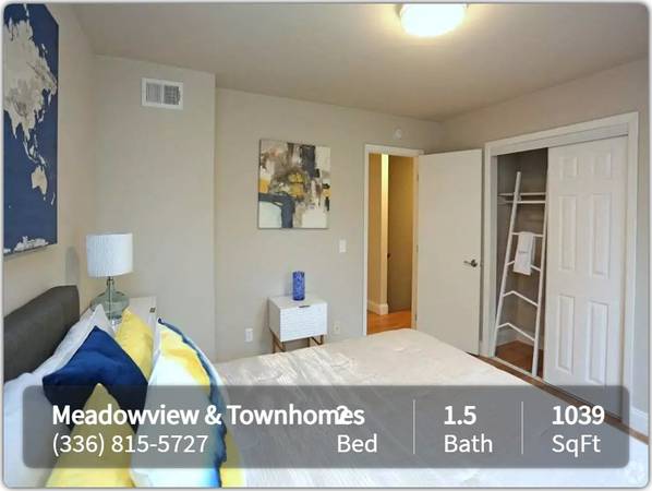 $1,295 / 2br - 1039ft2 - A world of style: Exceptional 2 BR, 1039 Sq Ft spaces! (Greensboro)64027276801795122