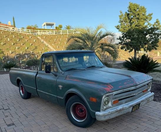 1968 Chevy C10 Longbed Rat Rod Pickup Truck 1