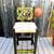 Lacquered Carved Toucan Wicker Bar Chair 2 thumbnail