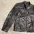 Black Vintage 90’s GUESS Faux Leather Banded Neck Jacket Size Men’s La 3 thumbnail