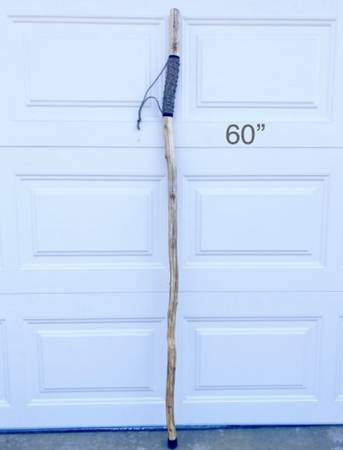 60” Tall Custom Hiking Stick 1