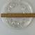 TIFFANY & CO Lead Crystal Star Embossed Plate 8.5" -Signed DISCONTINUED 2 thumbnail