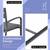 New Luxury Soleil Jardin Outdoor Aluminum 5-piece Bar Set, Dining Bistro Pub Set 3 thumbnail