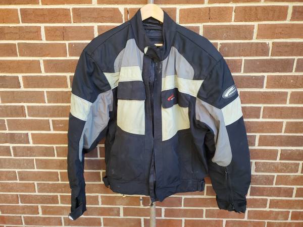 Hein Geriche Jacket,  Gray Blue Beige.  Armor and vents 1