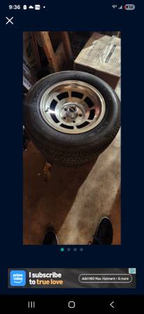 Rims, Tires For Chevy Corvette 5 Lugg Rims 1